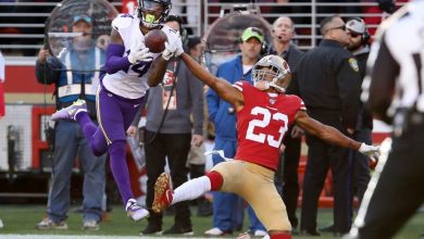Stefon Diggs makes the catch Vikings at 49ers Betting Analysis