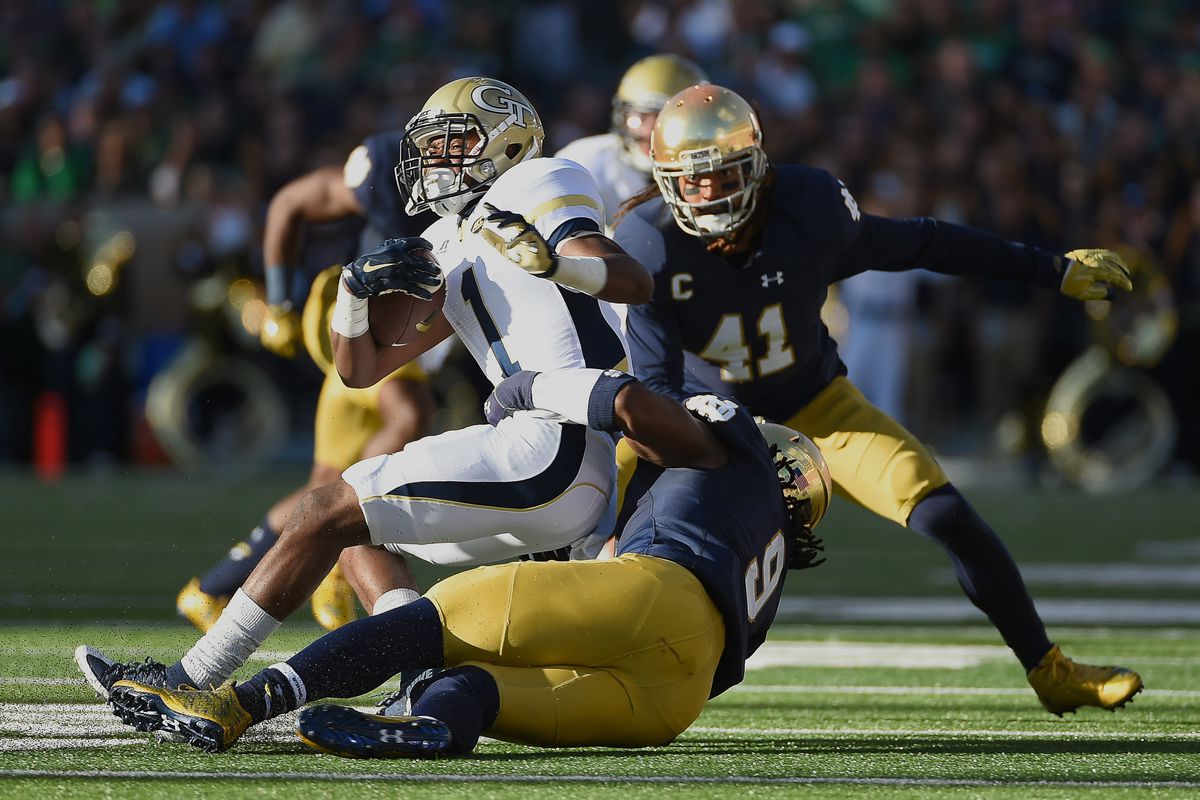 Georgia Tech Yellow Jackets at Notre Dame Fighting Irish Betting Preview