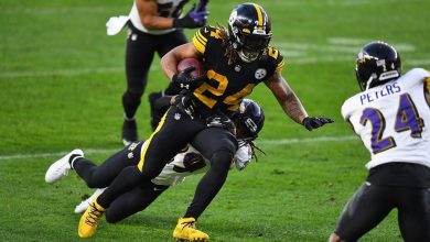 Benny Snell dragged down Ravens at Steelers Stats