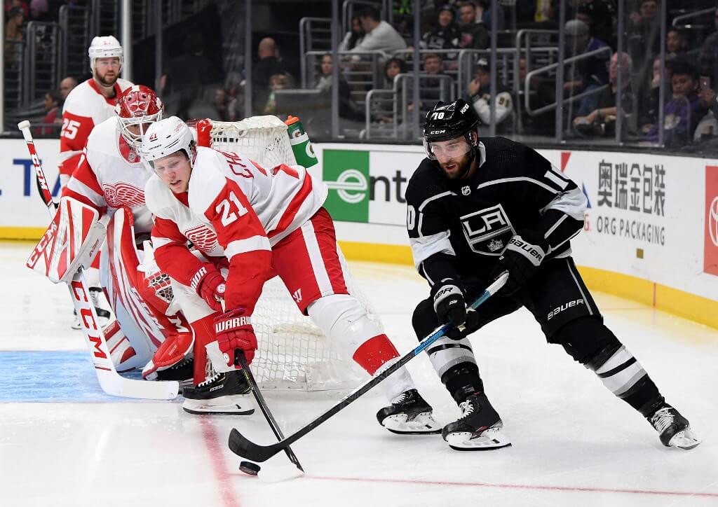 Detroit Red Wings at Los Angeles Kings Stats and Trends