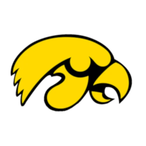 Iowa Hawkeyes logo. 