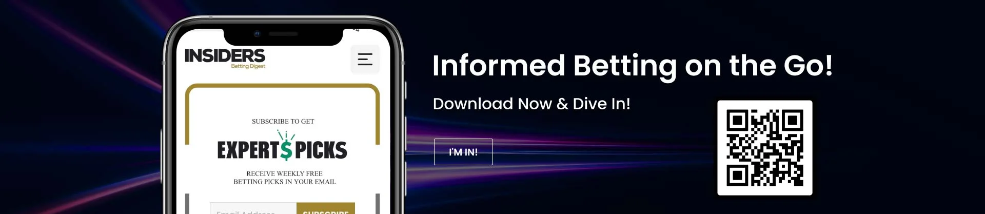 Insiders Mobile App Banner